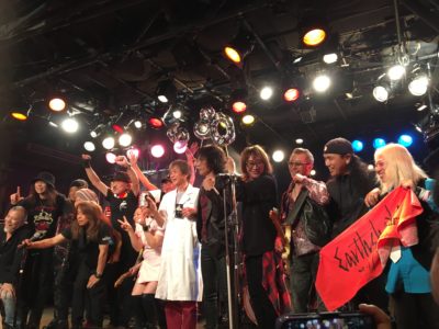 4月23日の晩ごはん(鰤のお刺身、吉祥寺ROCK JOINT GBでトーベン ゲンキセッション)