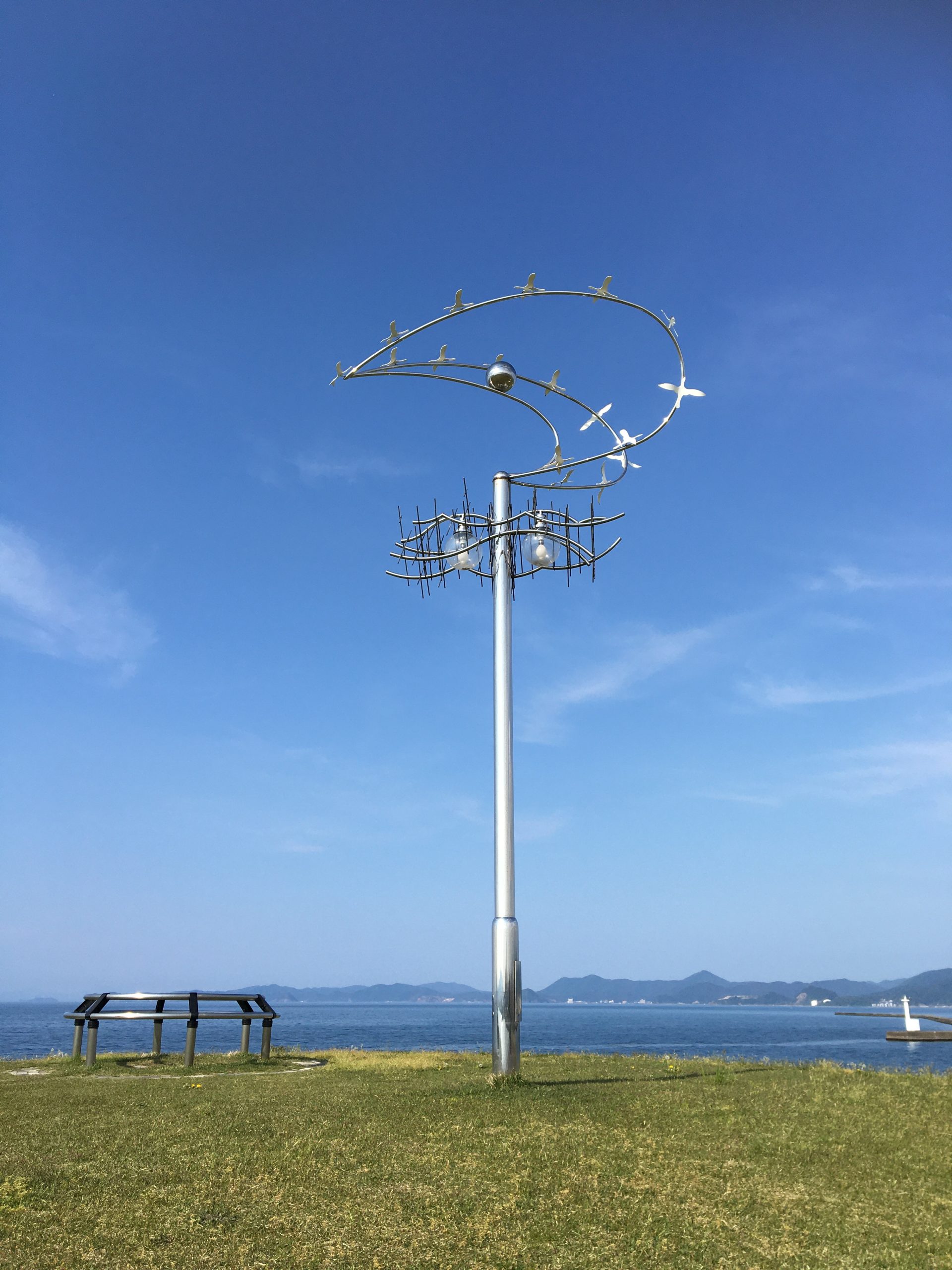 5月23日のお昼ごはん(青森市ベイエリア、天麩羅と生素麺)